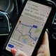 This illustration picture shows Google map application displaying medical facility or a COVID-19 testing center on a smartphone in Arlington, Virginia on June 9, 2020.